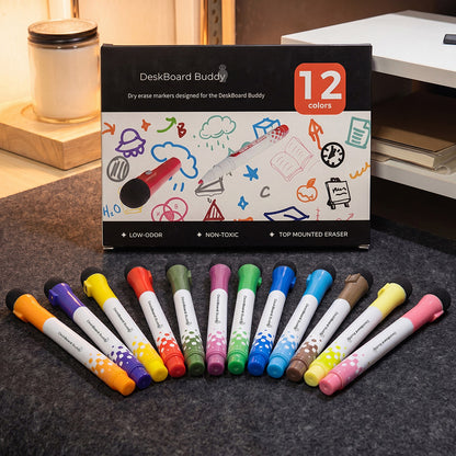 Dry Erase Markers (For Black & White DeskBoard Buddy)