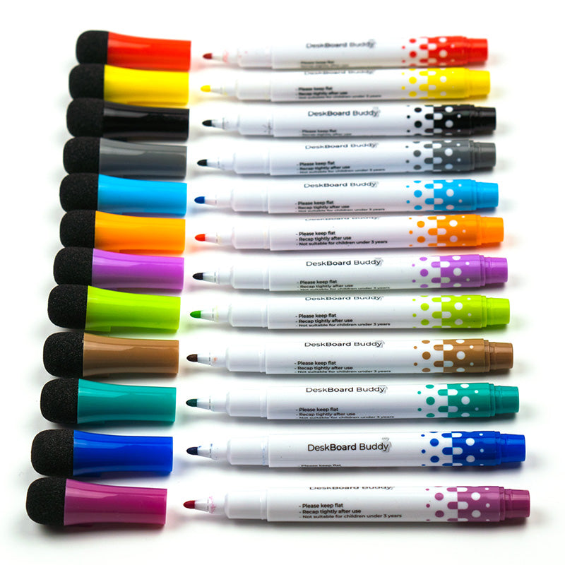 Dry Erase Markers (For White DeskBoard Buddy)